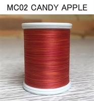 ジャストエース MULTICOLOR THREAD（マルチカラースレッド）(MC02　Candy Apple)